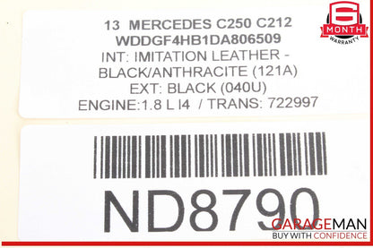 08-17 Mercedes W204 C250 C350 C300 Rear Left / Right Axle CV Half Shaft OEM