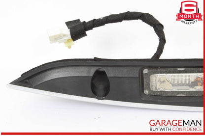14-17 Maserati Ghibli Rear Trunk Lid Parking Camera Molding Trim Panel Assembly