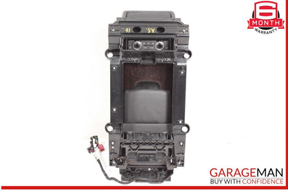 11-17 Audi A8 Rear Seat Center Console Armrest w/ Climate Controls OEM