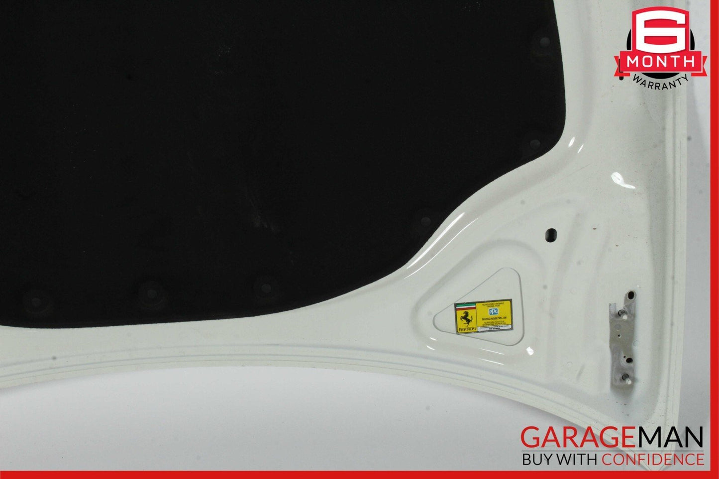20-22 Ferrari Roma F169 Front Hood Bonnet Lid Cover Panel White OEM