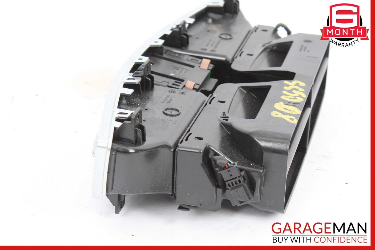 07-13 Mercedes W221 S550 S450 Center Dash A/C Air Vent Trim Clock 2218300954 OEM