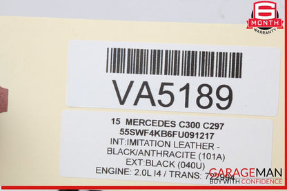 15-20 Mercedes W205 C300 Front Left and Right Side Door Corner Audio Speaker OEM