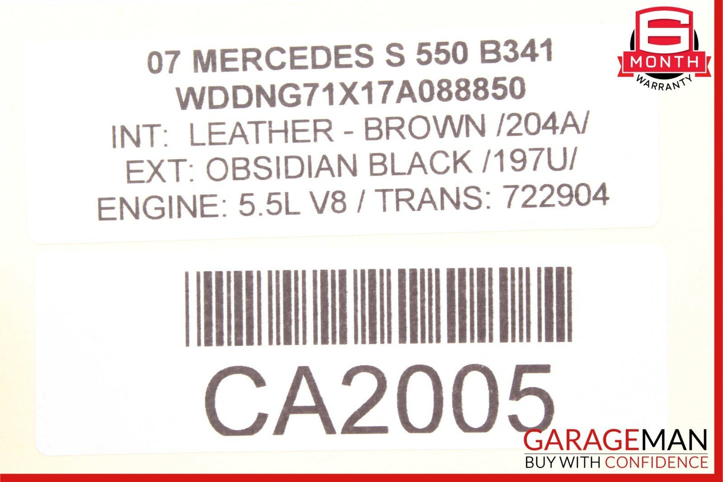 07-14 Mercedes W221 S550 CL550 Headlight Switch Night Vision Control OEM