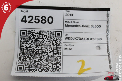2013-2020 Mercedes R231 SL550 Convertible Trunk Left Lift Assist Cylinder OEM
