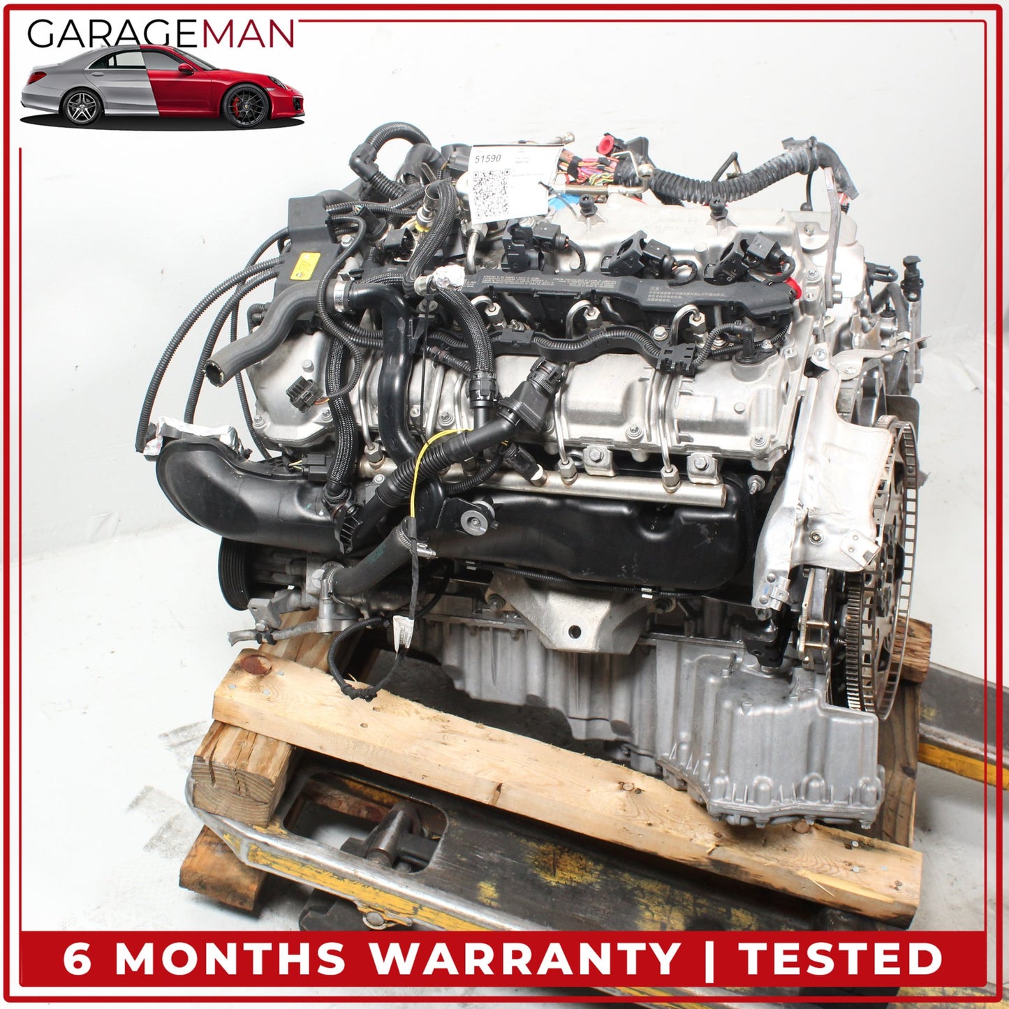 2008-2013 BMW 550i GT 650i 750i X5 X6 RWD 4.4L Engine Motor N63B44O0 OEM 154K