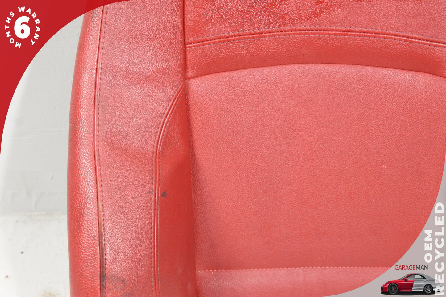 2007-2013 BMW 335is 328i Front Right Side Top Upper Seat Cushion Red 7253094 OEM