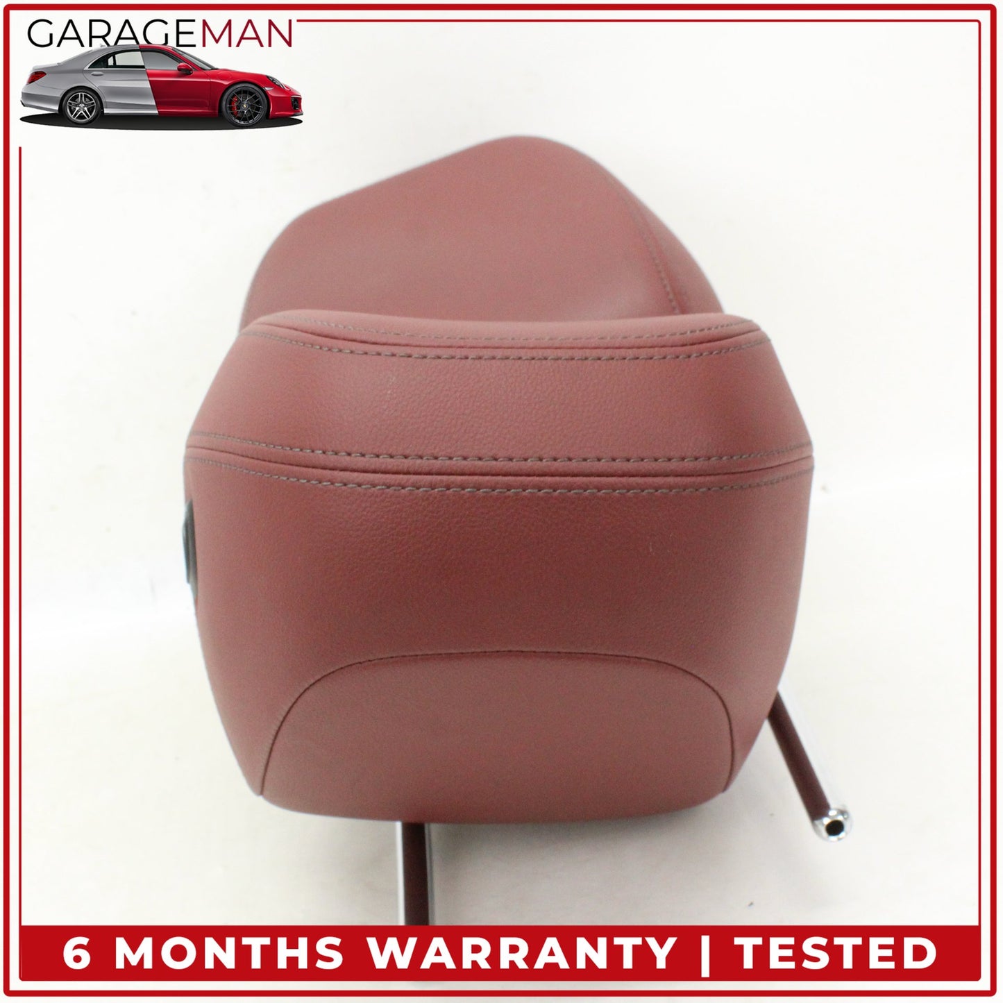 2019-2025 BMW 330i Front Left and Right Side Seat Head Rest Red 52107478116 OEM