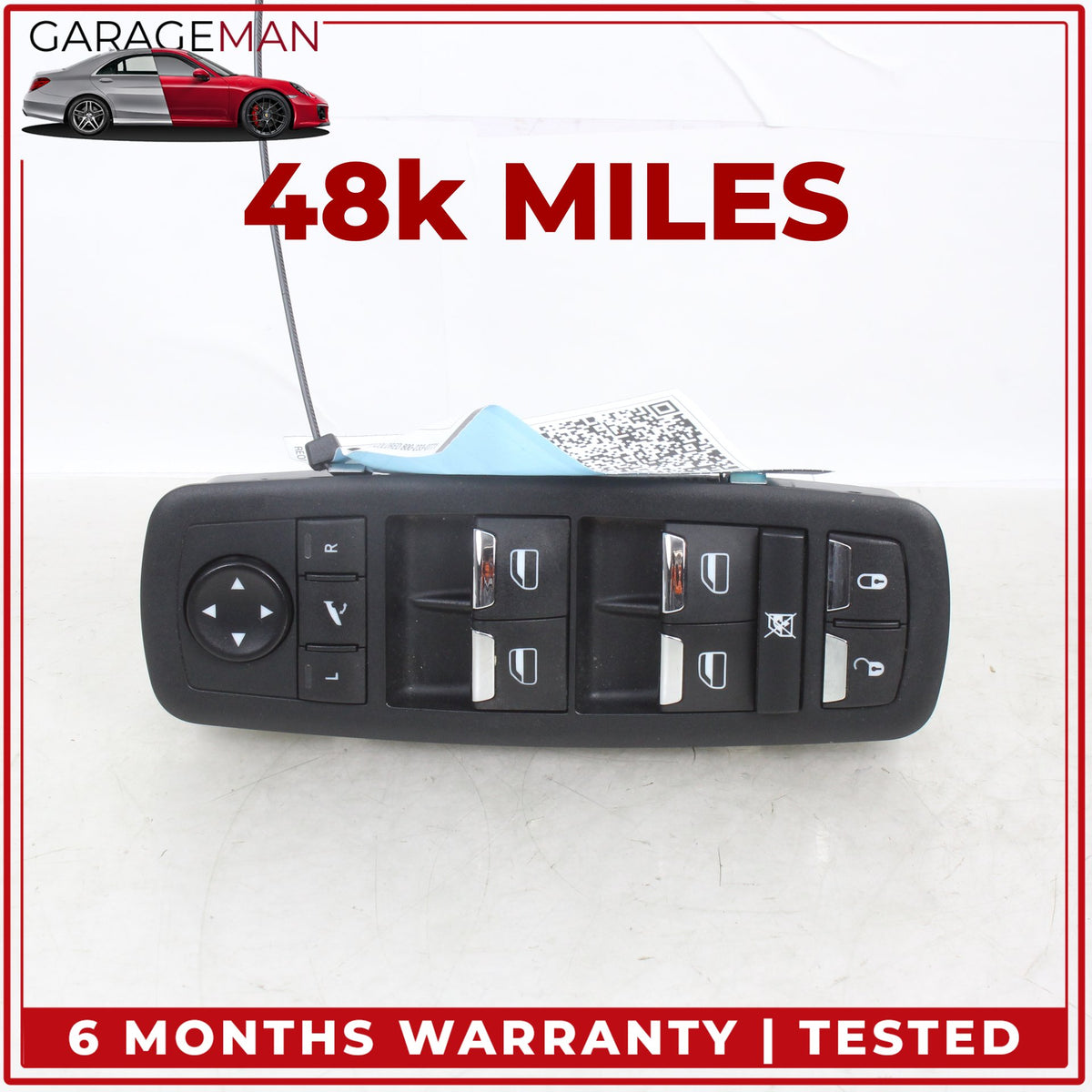 2014-2022 Maserati Ghibli M157 Front Left Side Master Window Control Switch OEM