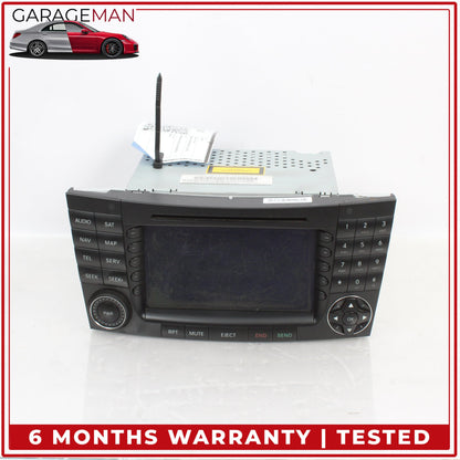 2003-2008 Mercedes W211 E350 Command Head Unit Navigation Radio 2118203497 OEM