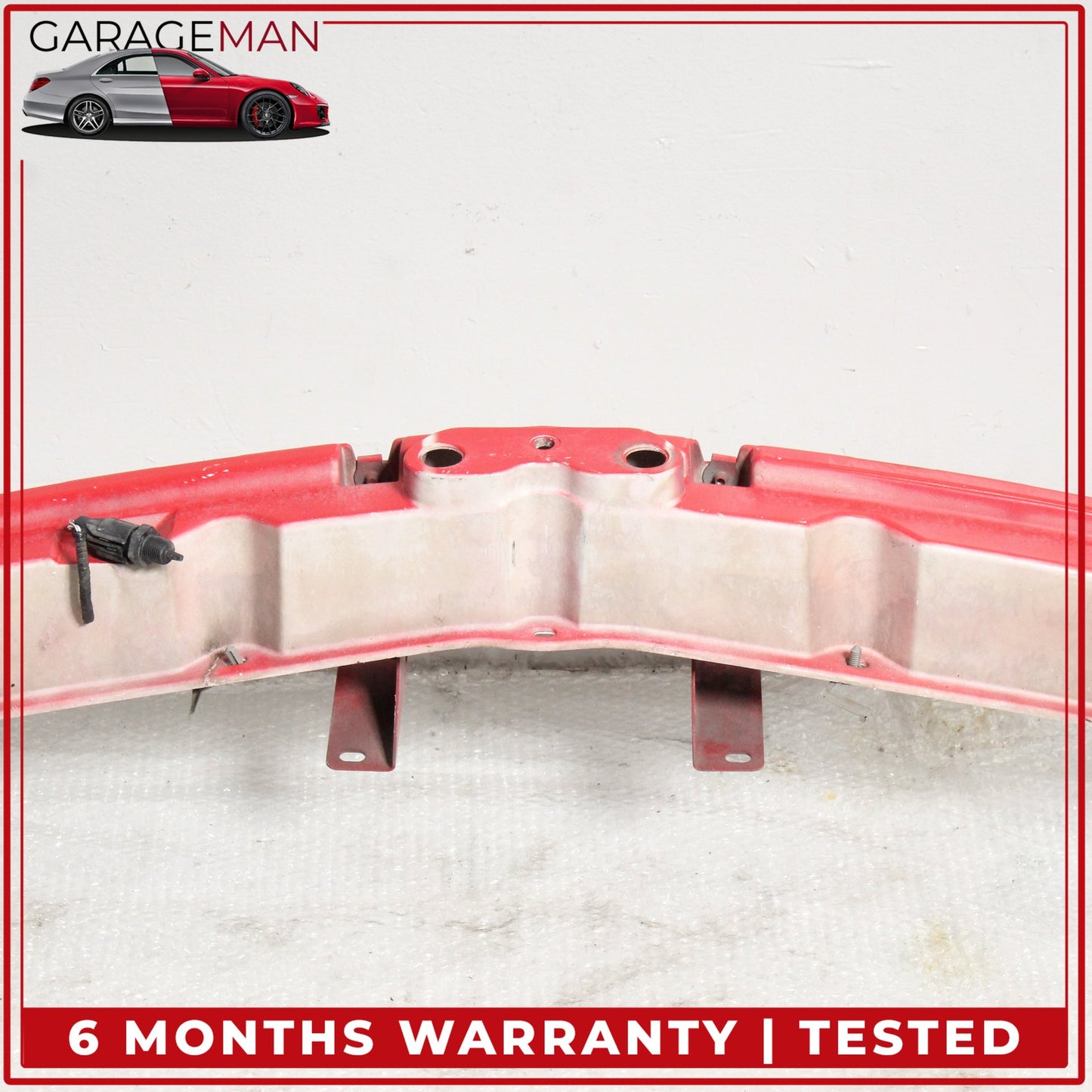 2002-2005 Ford Thunderbird Front Header Headlight Panel Bracket Red OEM