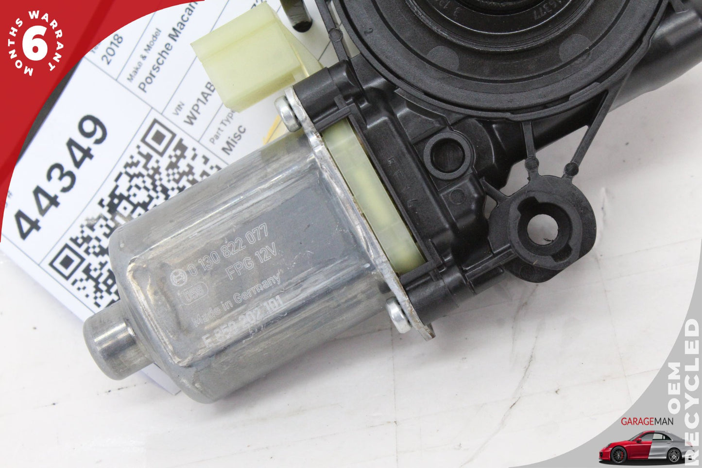 2015-2024 Porsche Macan 95B Front Left Window Regulator Motor 5Q0959801C OEM