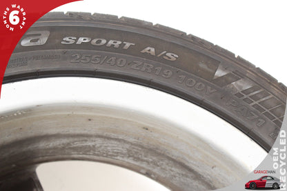 2007-2011 Mercedes W221 S550 S600 Front Wheel Rim w/ Tire 8.5JX19H2 ET43 OEM