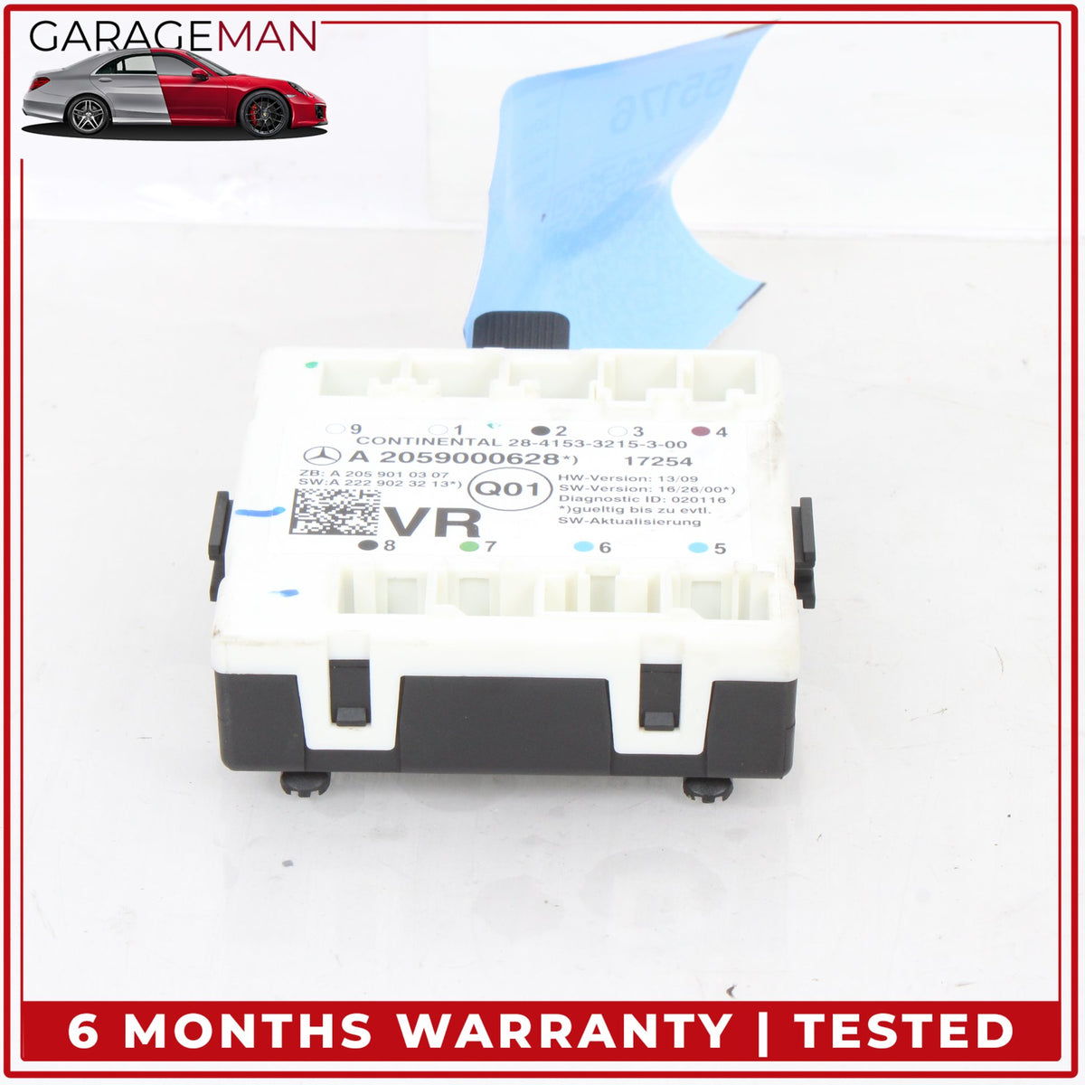 2015-2019 Mercedes X253 GLC300 Front Right Door Control Module 2059000628 OEM