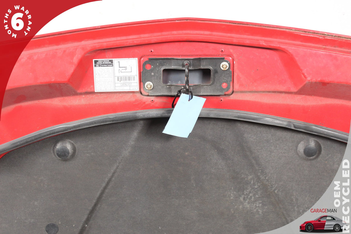 2002-2005 Ford Thunderbird Front Hood Bonnet Panel Red 1W6Z16612AA OEM