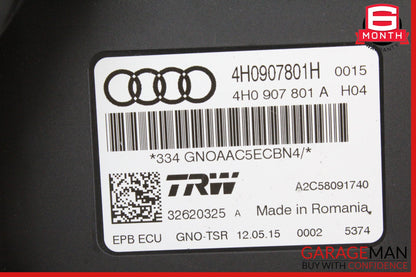 2012-2018 Audi A7 Electronic Parking Brake Control Module 4H0907801H OEM