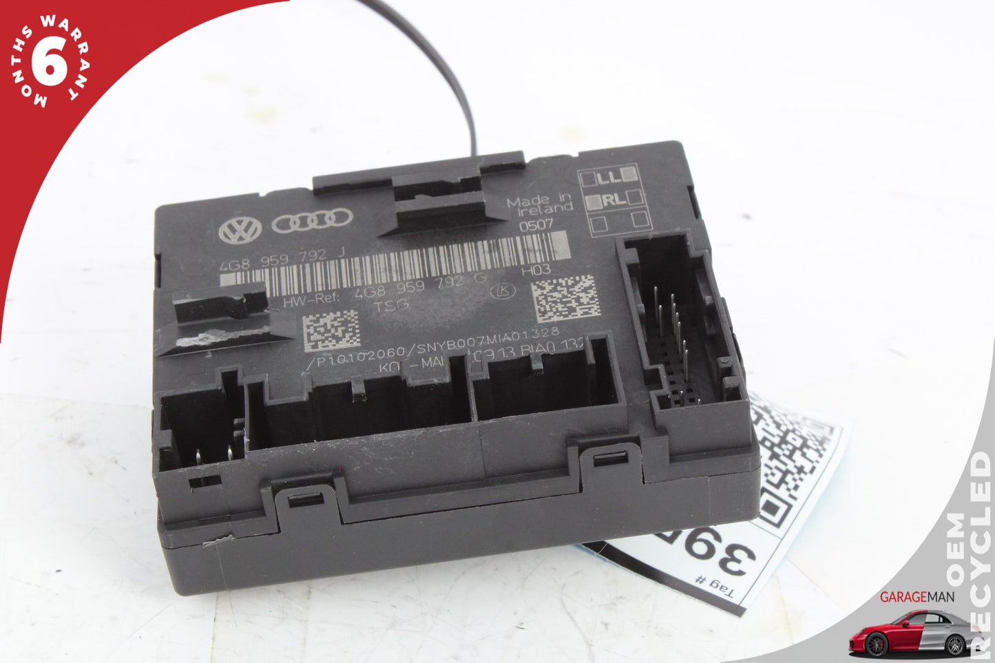 2012-2018 Audi A7 A6 Front Right Side Door Control Module Unit 4G8959792J OEM