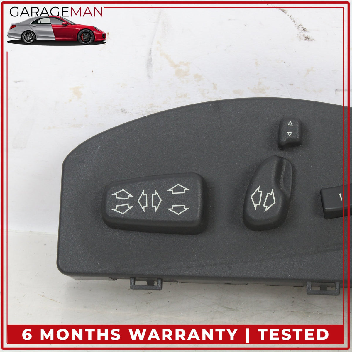 2010-2012 Range Rover L322 Front Left Side Seat Adjuster Switch AH4214B566DA OEM