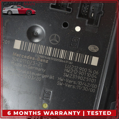 2010-2018 Mercedes C207 E550 E400 Rear SAM Fuse Box Relay Module 2129001406 OEM