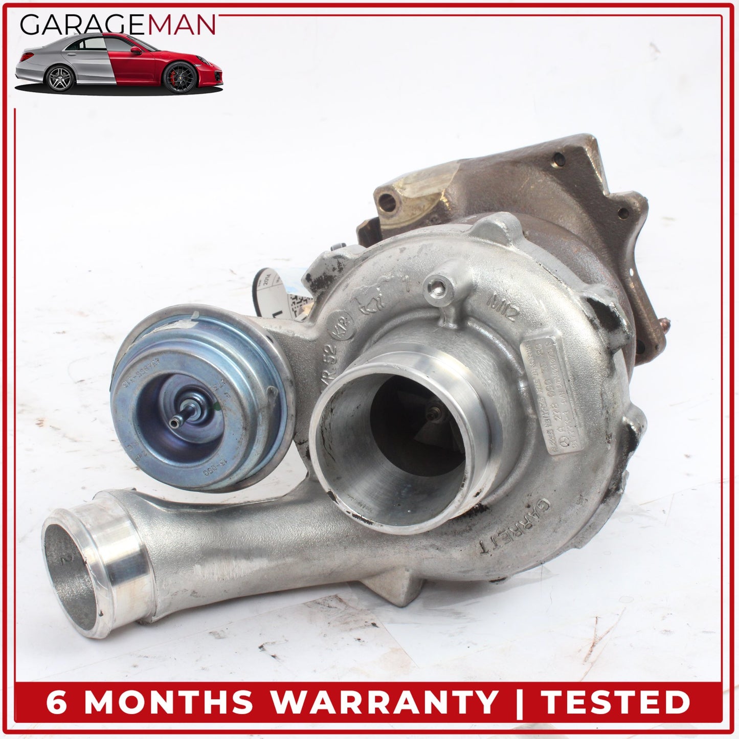 2012-2018 Mercedes-Benz CLS550 W218 Left Side Turbo Turbocharger w/ Manifold