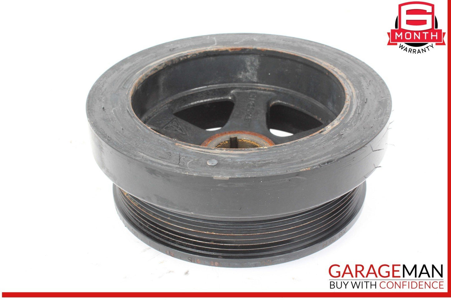 10-16 Porsche Panamera 970 Engine Crankshaft Harmonic Balancer Crank Pulley OEM