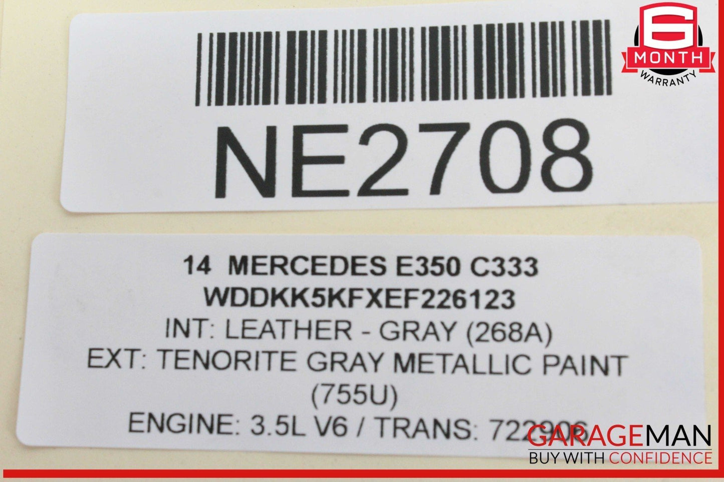 12-16 Mercedes W212 E350 GLK350 ECU ECM Engine Control Module 2769004600 OEM