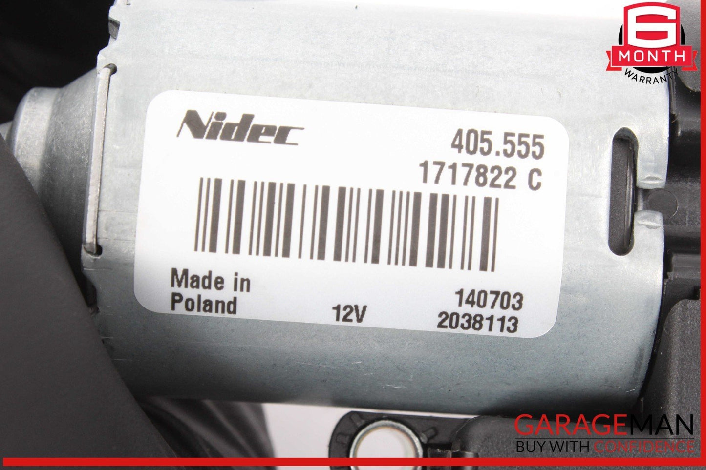 11-16 BMW 528i 535i 550i F10 Panoramic Sun Roof Sunroof Moon Roof Motor OEM