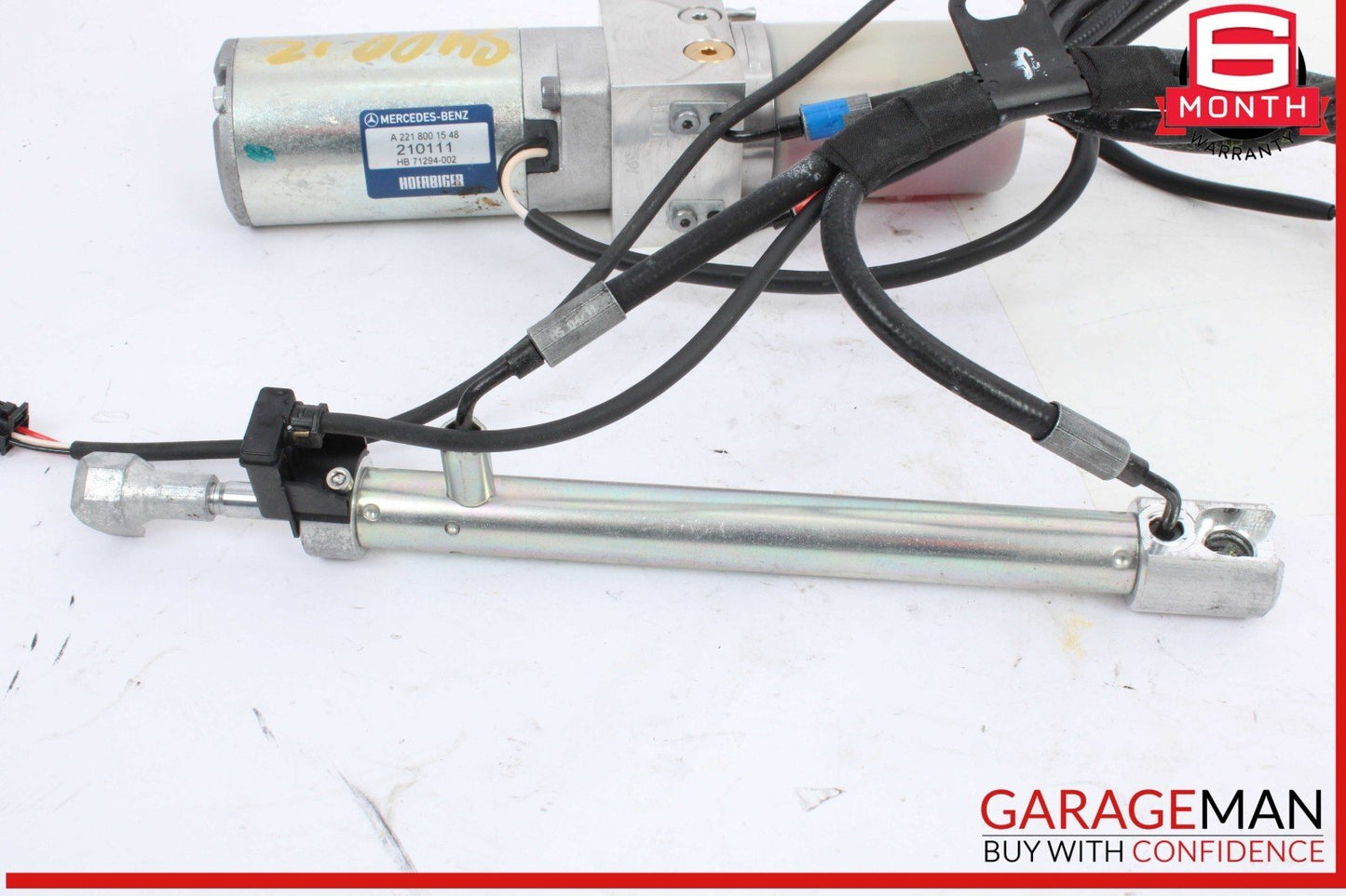 07-13 Mercedes W221 S400 Hybrid Trunk Lid Locking Hydraulic Pull Down Pump OEM