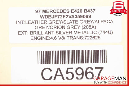 96-02 Mercedes W210 E420 E430 Rear Right Upper Forward Control Arm OEM