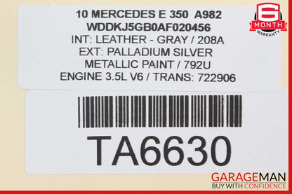 10-17 Mercedes W207 E350 Coupe Right & Left Side Door Tweeter Trim OEM