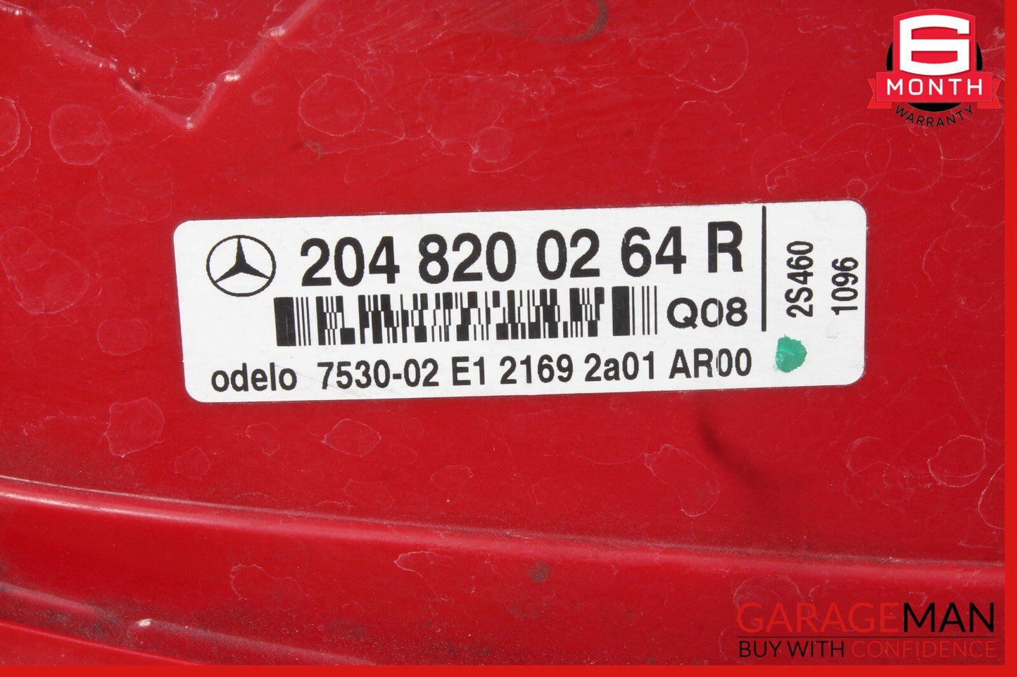 08-11 Mercedes W204 C300 C350 C63 AMG Sedan Rear Right Taillight Tail Light Lamp