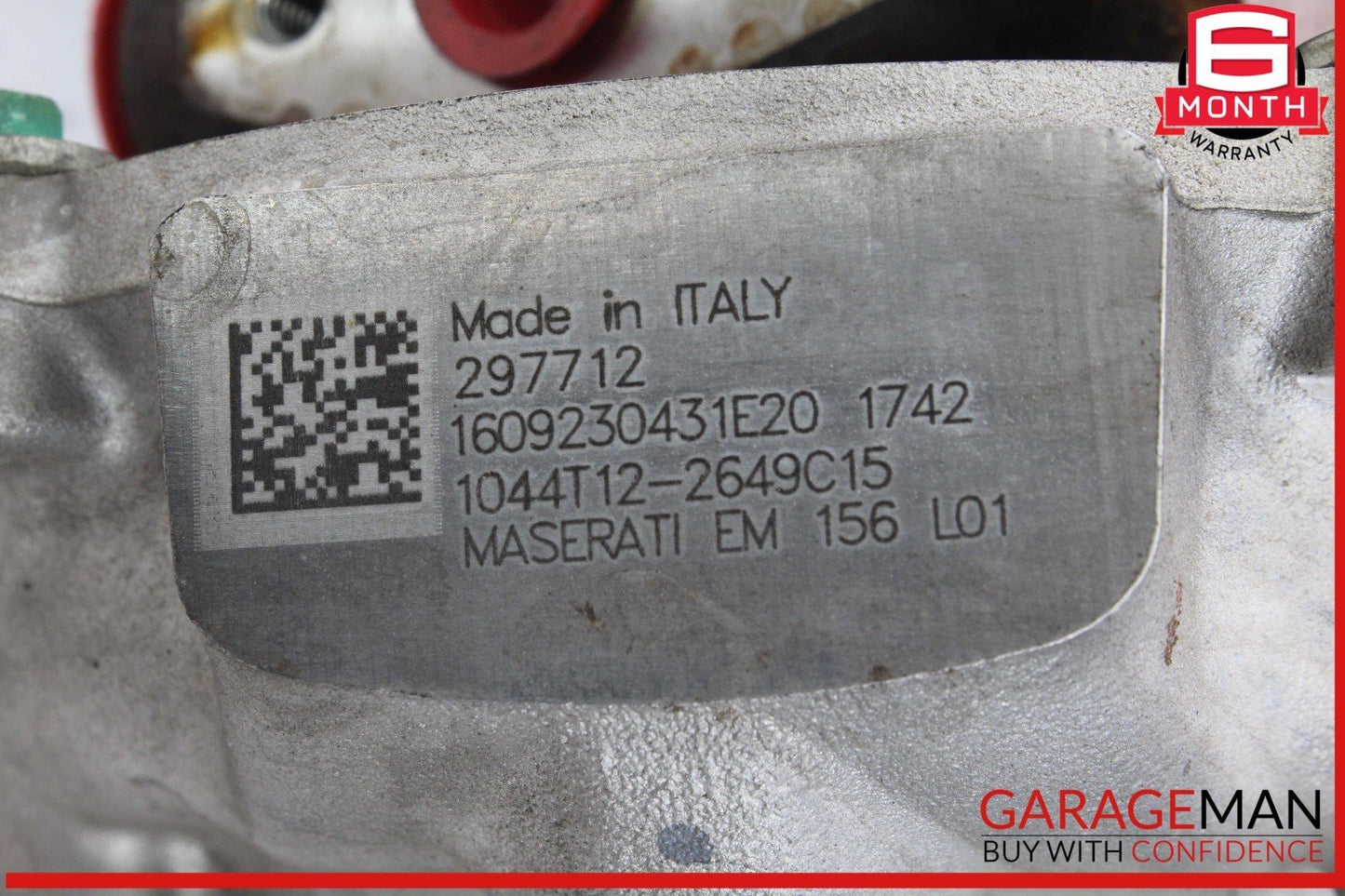 14-20 Maserati Ghibli Levante Left Turbocharger Turbo Charger Manifold OEM