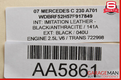 01-07 Mercedes W203 C230 C32 AMG Front Left Side RWD Lower Control Arm OEM