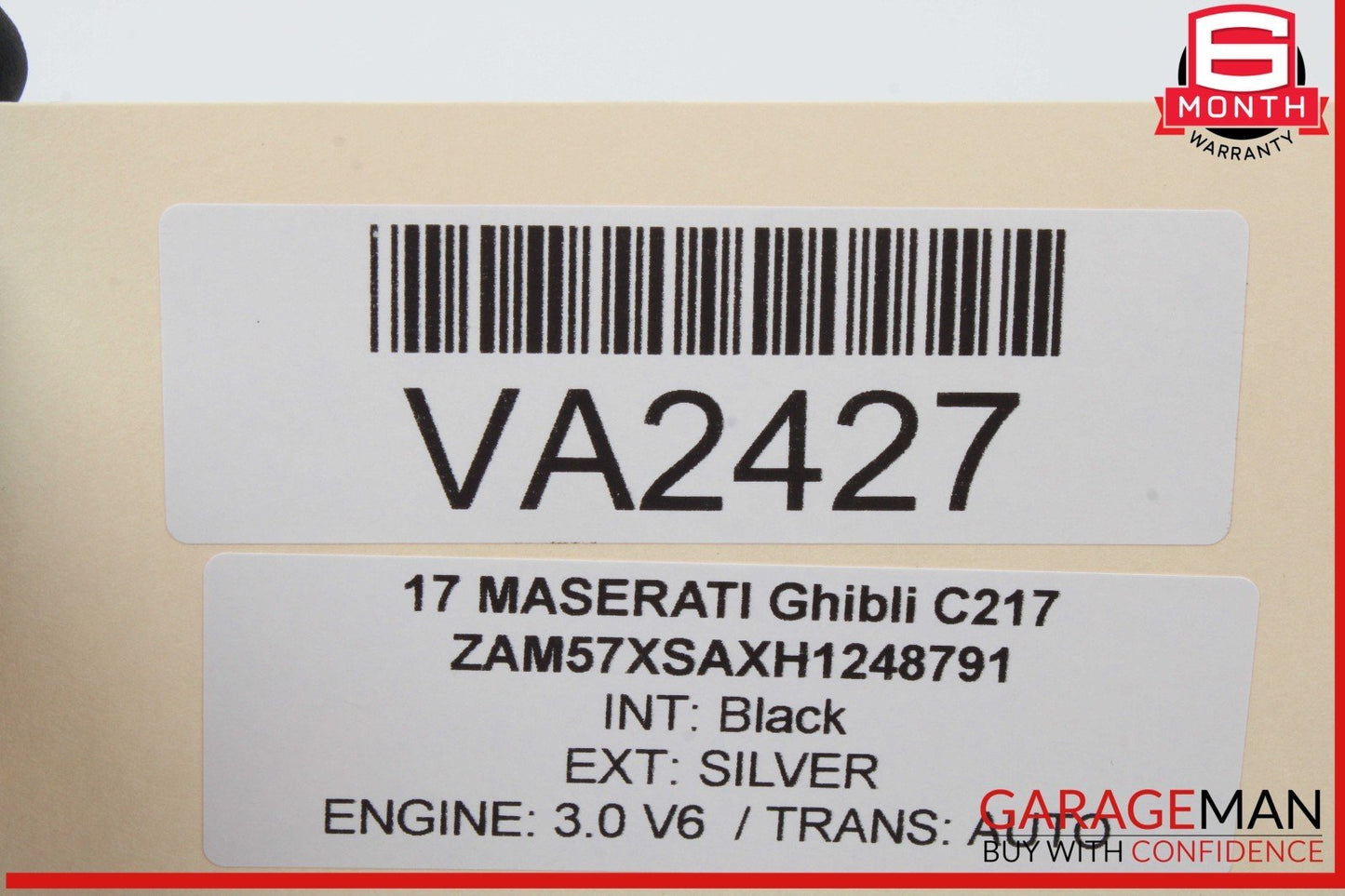 14-17 Maserati Ghibli Front Left Side Master Window Switch Control 670025406 OEM