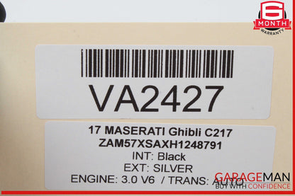 14-17 Maserati Ghibli Front Left Side Master Window Switch Control 670025406 OEM
