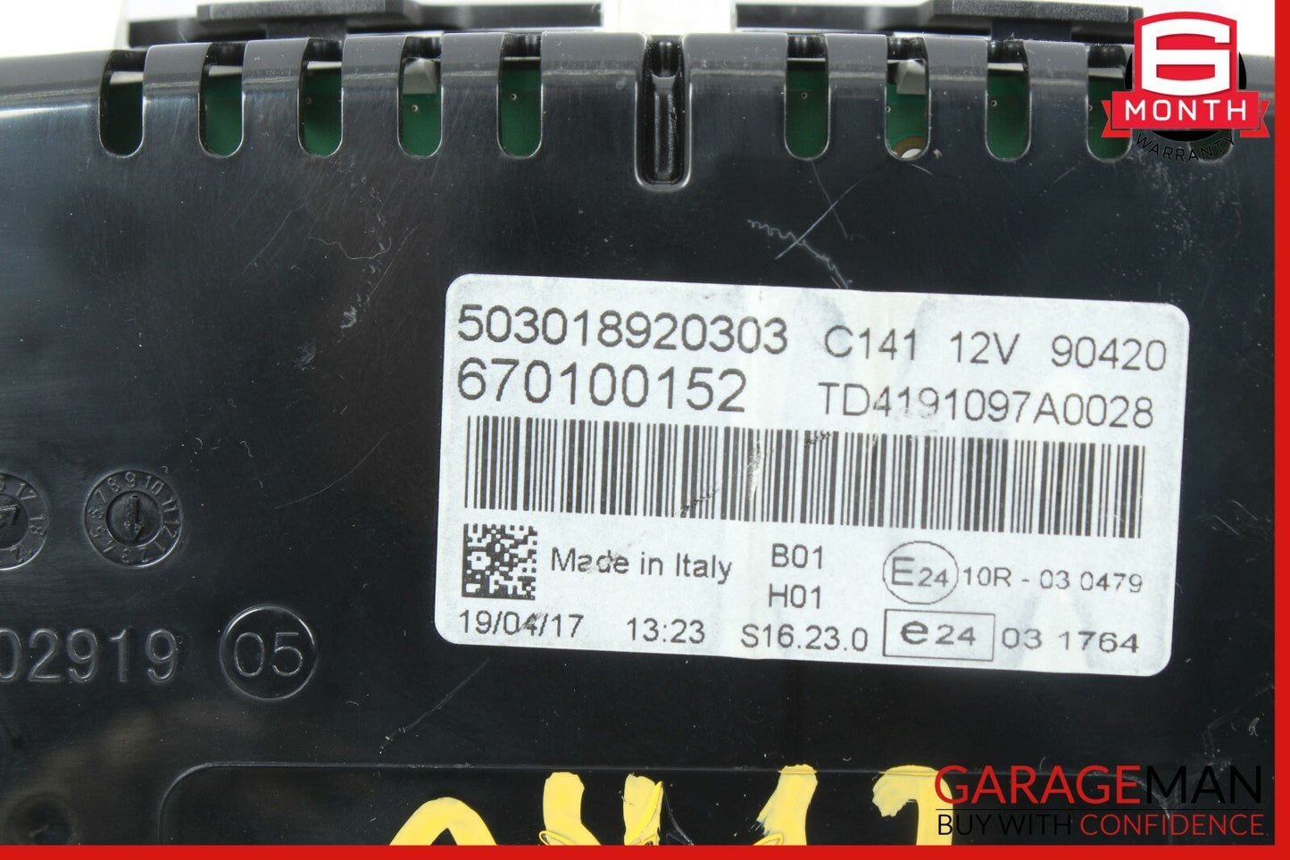 14-17 Maserati Ghibli S Speedometer Odometer Instrument Cluster Gauge OEM