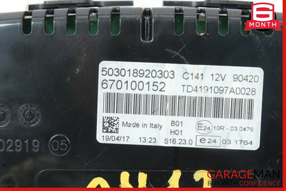 14-17 Maserati Ghibli S Speedometer Odometer Instrument Cluster Gauge OEM