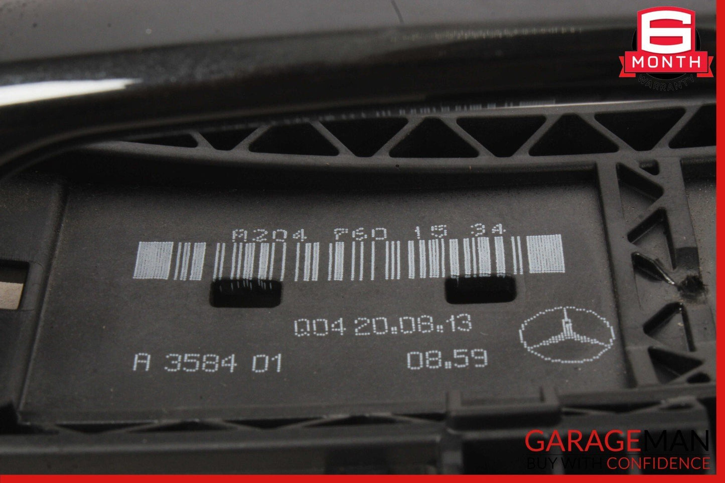 12-14 Mercedes W204 C350 C250 Front Left Side Exterior Door Handle Assy Black