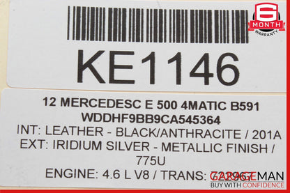 08-18 Mercedes W212 E550 C300 GLK350 Rear Right Side Door Control Module OEM