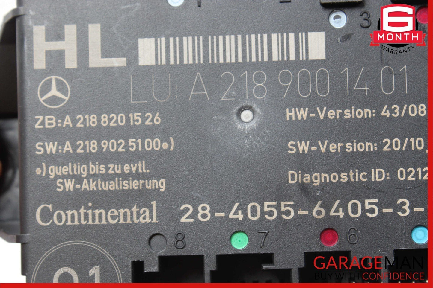 08-18 Mercedes CLS400 CLS550 C250 Rear Left Side Door Control Module Unit