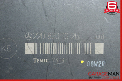 00-06 Mercedes W220 S430 S500 S55 AMG Rear Seat Control Module 2208201026 ÐÐÐ