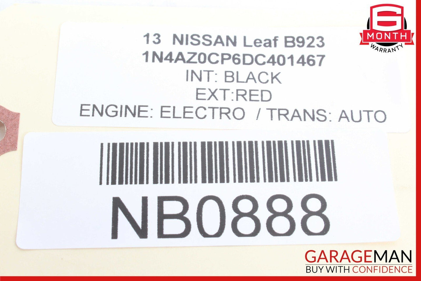 13-19 Nissan Leaf Rear Left & Right Door Sound Audio Speaker Set of 2 OEM