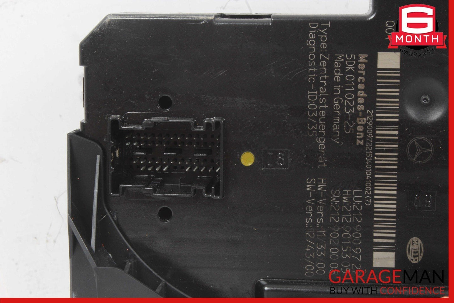 10-18 Mercedes W218 CLS500 E350 Rear Fuse Relay Box SAM Signal Acquisition OEM