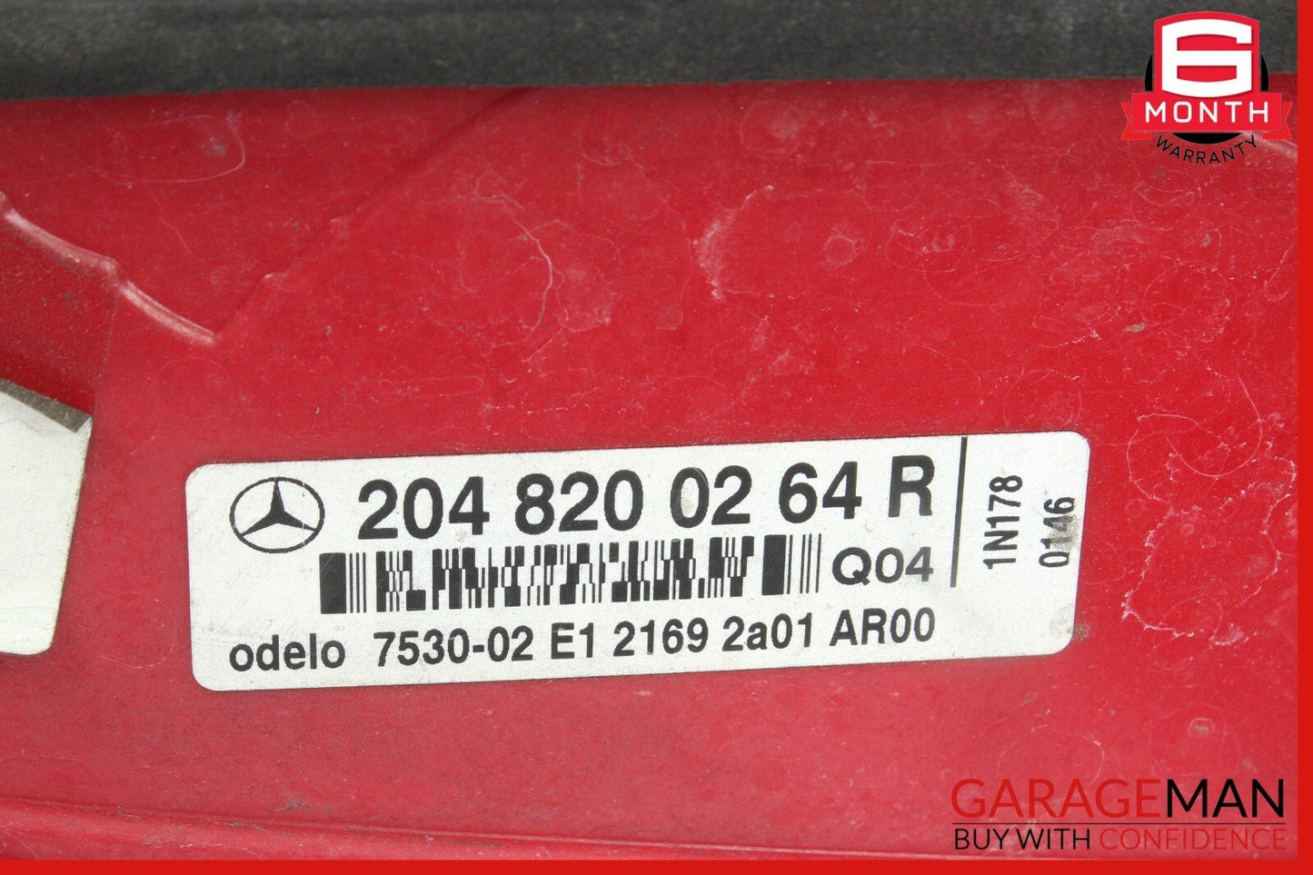 08-11 Mercedes W204 C300 C350 Sedan Rear Right Side Taillight Tail Light Lamp