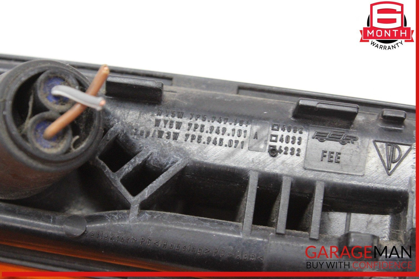 11-14 Porsche Cayenne 958 Front Left Driver Side Marker Light 7P5949101A OEM