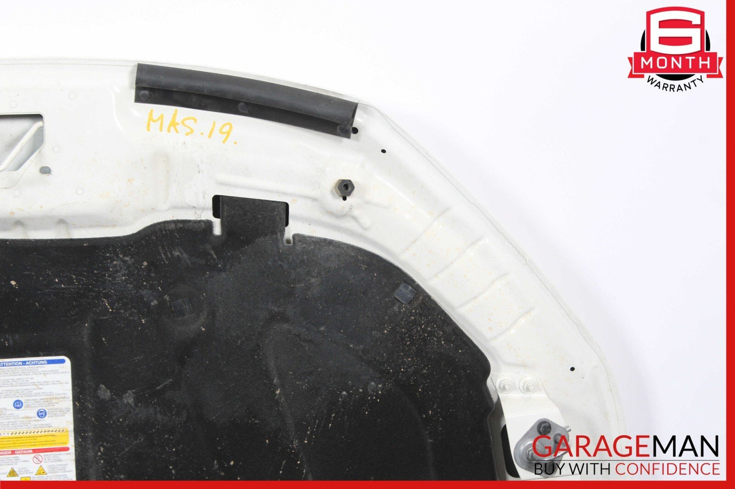 14-20 Maserati Ghibli Hood Bonnet Panel Assembly White OEM