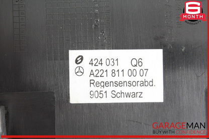 07-09 Mercedes W221 S550 S63 AMG S600 Interior Rear View Mirror Gray OEM