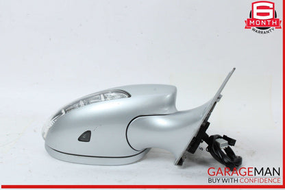 07-09 Mercedes W221 S550 S600 Front Right Side Door Rear View Mirror Silver OEM