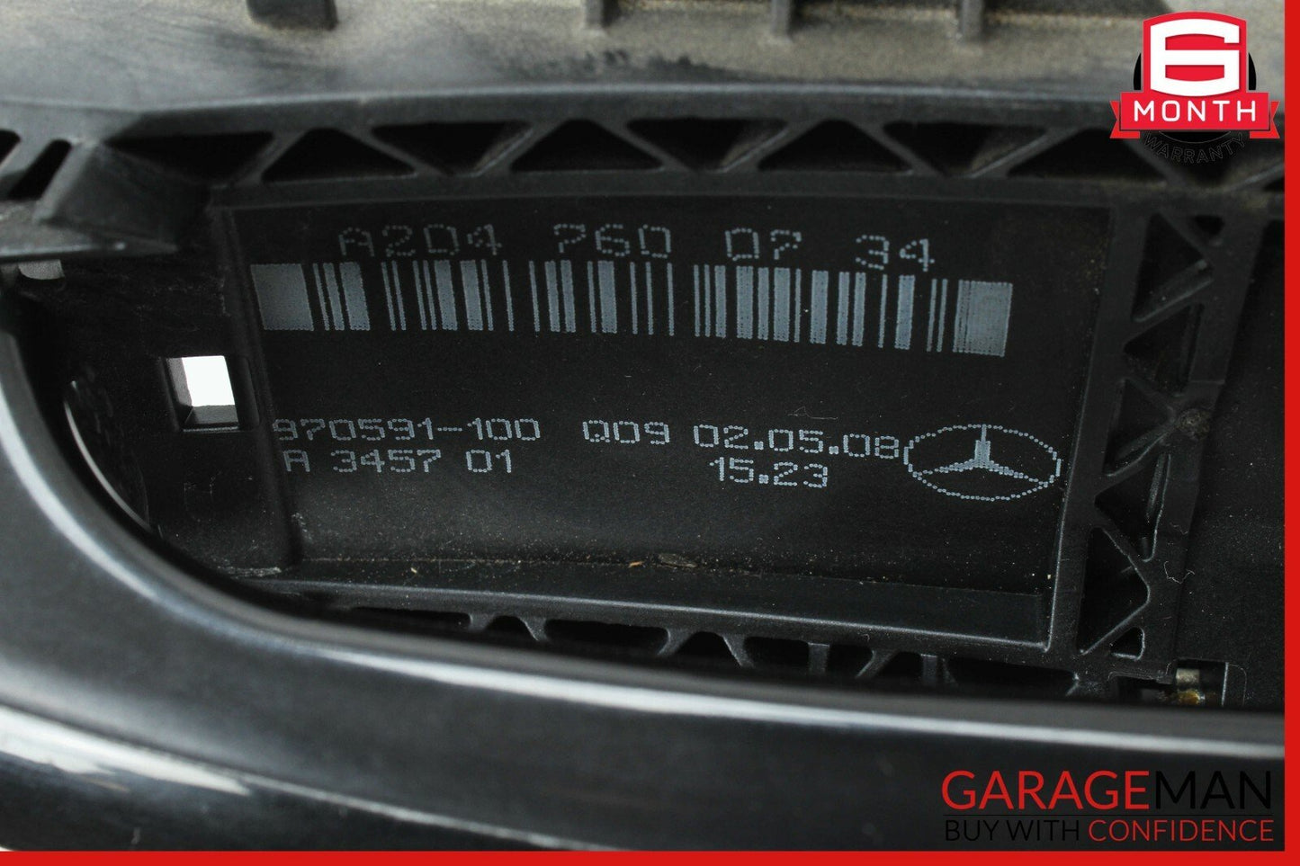 08-11 Mercedes W204 C350 Rear Left Door Lock Latch Actuator w/ Handle OEM