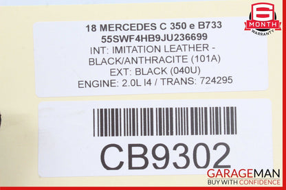 17-18 Mercedes W205 C350e C43 GLC43 AMG Instrument Cluster Speedometer OEM