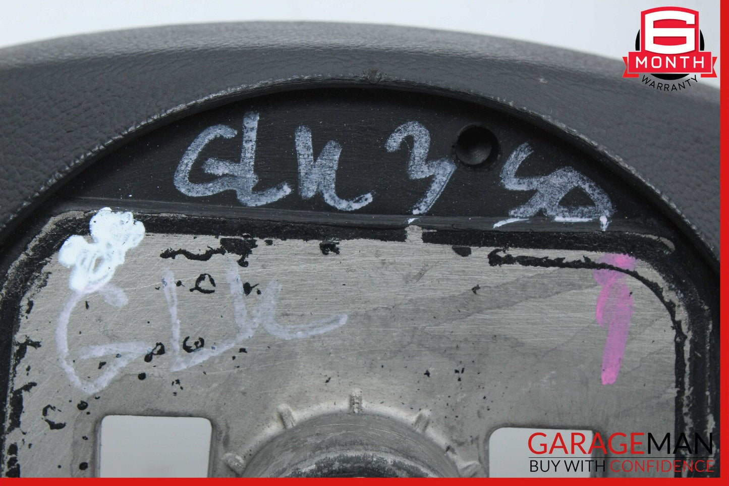08-12 Mercedes X204 GLK350 C280 C300 3 Spoke Steering Wheel 2044601203 Black OEM
